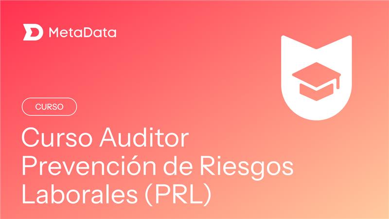 curso auditor de prevencion de riesgos laborales PRL bonificado METADATA METACONTRATAS